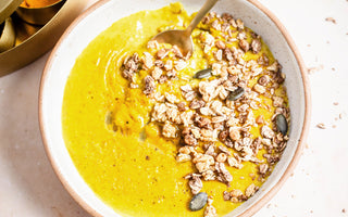 Turmeric Milk Talbina Recipe